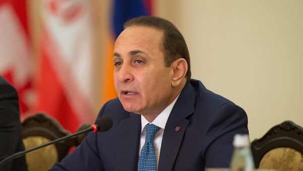Премьер-министр Армении Овик Абраамян - Sputnik Азербайджан