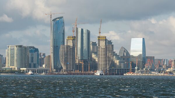 Вид на многоэтажные здания в Баку - Sputnik Азербайджан