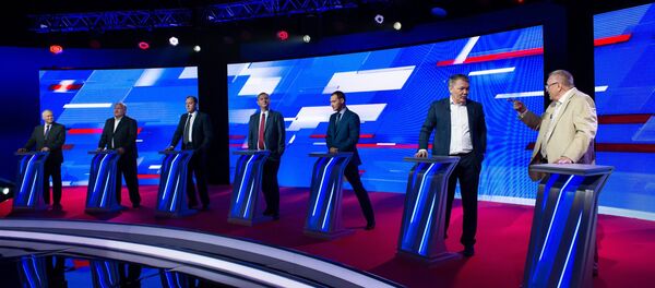 Теледебаты с Владимиром Жириновским - Sputnik Азербайджан