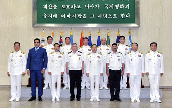 Командующий Военно-Морскими Силами посетил с визитом Южную Корею - Sputnik Азербайджан