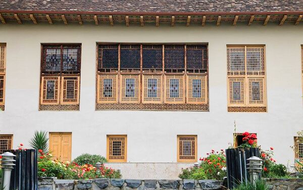 Дом был построен в 1765 году шекинским ханом Мухаммедом Гусейн ханом - Sputnik Азербайджан