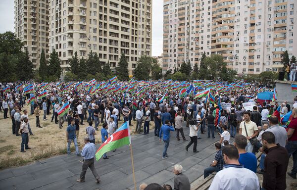 Митинг оппозиции в Баку - Sputnik Азербайджан