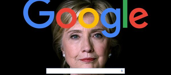 Поисковая система Google подыгрывает Хиллари Клинтон в ходе предвыборной кампании Поисковая система Google подыгрывает Хиллари Клинтон в ходе предвыборной кампании - Sputnik Азербайджан