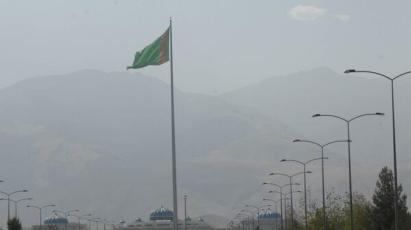 Aşqabad şəhərindən bir görüntü. Arxiv şəkli - Sputnik Азербайджан