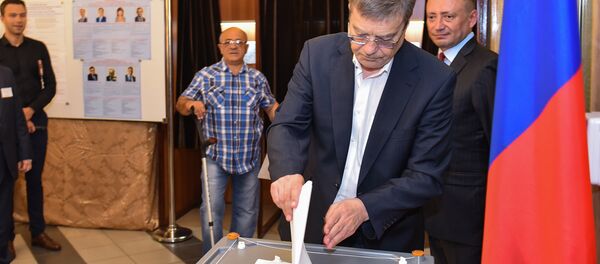Выборы в Государственную Думу Российской Федерации в посольстве России в Азербайджане - Sputnik Азербайджан