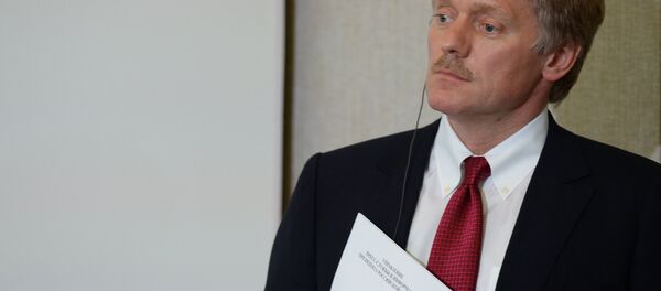 Пресс-секретарь президента РФ Дмитрий Песков Пресс-секретарь президента РФ Дмитрий Песков - Sputnik Азербайджан