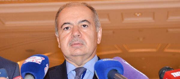 Руководитель наблюдательной миссии Межпарламентской ассамблеи Содружества независимых государств (МПА СНГ) Ильяс Умаханов - Sputnik Азербайджан