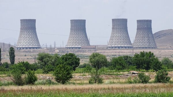 “Metsamor” atom elektrik stansiyası - Sputnik Azərbaycan