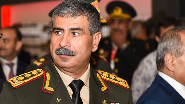 Министр обороны Азербайджана Закир Гасанов - Sputnik Азербайджан