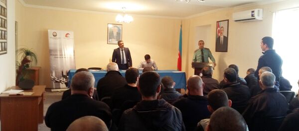 Общественное объединение Развитие общества и гражданских отношений провело мероприятие в Пенитенциарном учреждении номер 2 Общественное объединение Развитие общества и гражданских отношений провело мероприятие в Пенитенциарном учреждении номер 2 - Sputnik Азербайджан