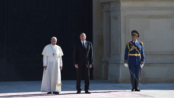 Prezident İlham Əliyevin Roma Papası Fransisklə görüşü olub - Sputnik Азербайджан