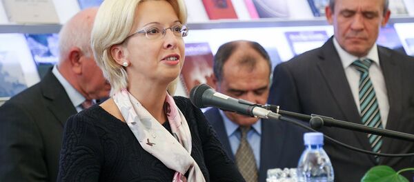 В Баку открылась выставка, посвященная жизни и культуре Латвии - Sputnik Азербайджан