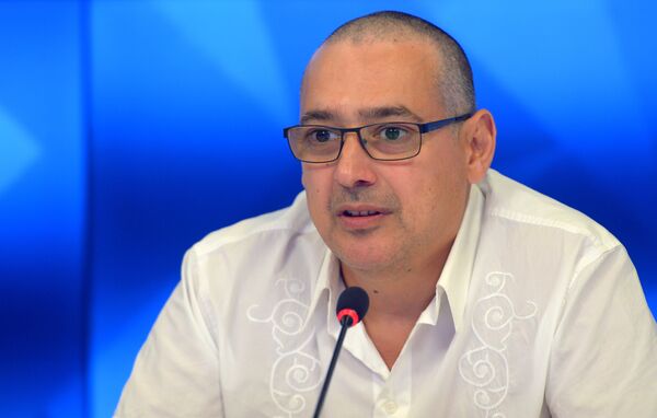 Главный тренер сборной России по фехтованию Ильгар Мамедов Главный тренер сборной России по фехтованию Ильгар Мамедов - Sputnik Азербайджан