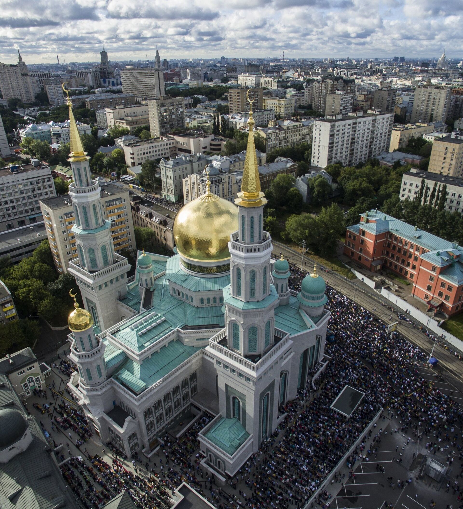 Московская Соборная мечеть проект