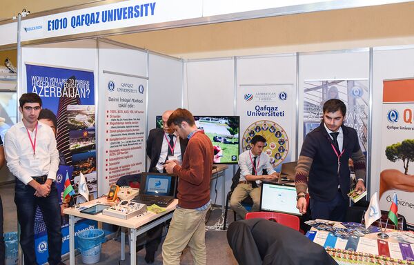 10-я юбилейная Азербайджанская международная выставка Образование - Sputnik Азербайджан