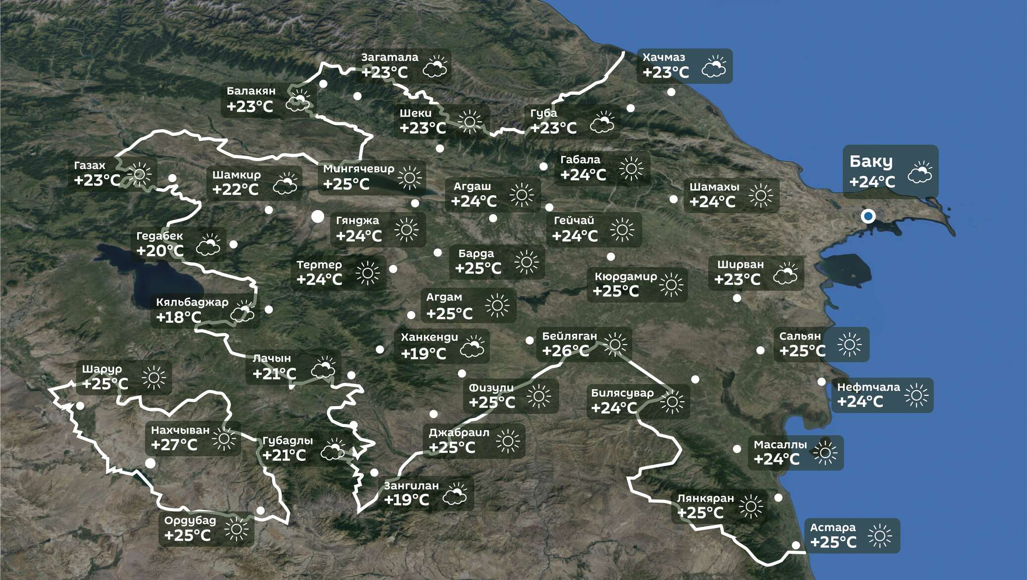 Погода в баку на 10