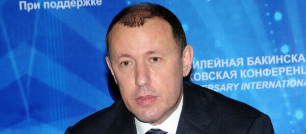 Бывший председатель правления ОАО Международный банк Азербайджана Джахангир Гаджиев Бывший председатель правления ОАО Международный банк Азербайджана Джахангир Гаджиев - Sputnik Азербайджан