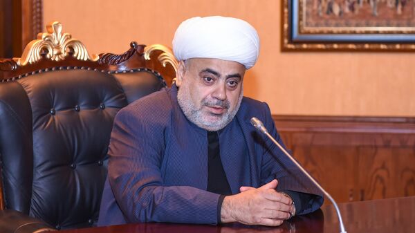 Председатель Управления мусульман Кавказа шейхульислам Аллахшукюр Пашазаде - Sputnik Азербайджан