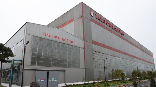 Завод Baku Steel Company - Sputnik Azərbaycan