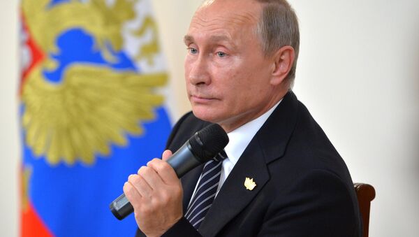 Визит президента РФ В. Путина в Республику Индию (Гоа). День второй - Sputnik Азербайджан