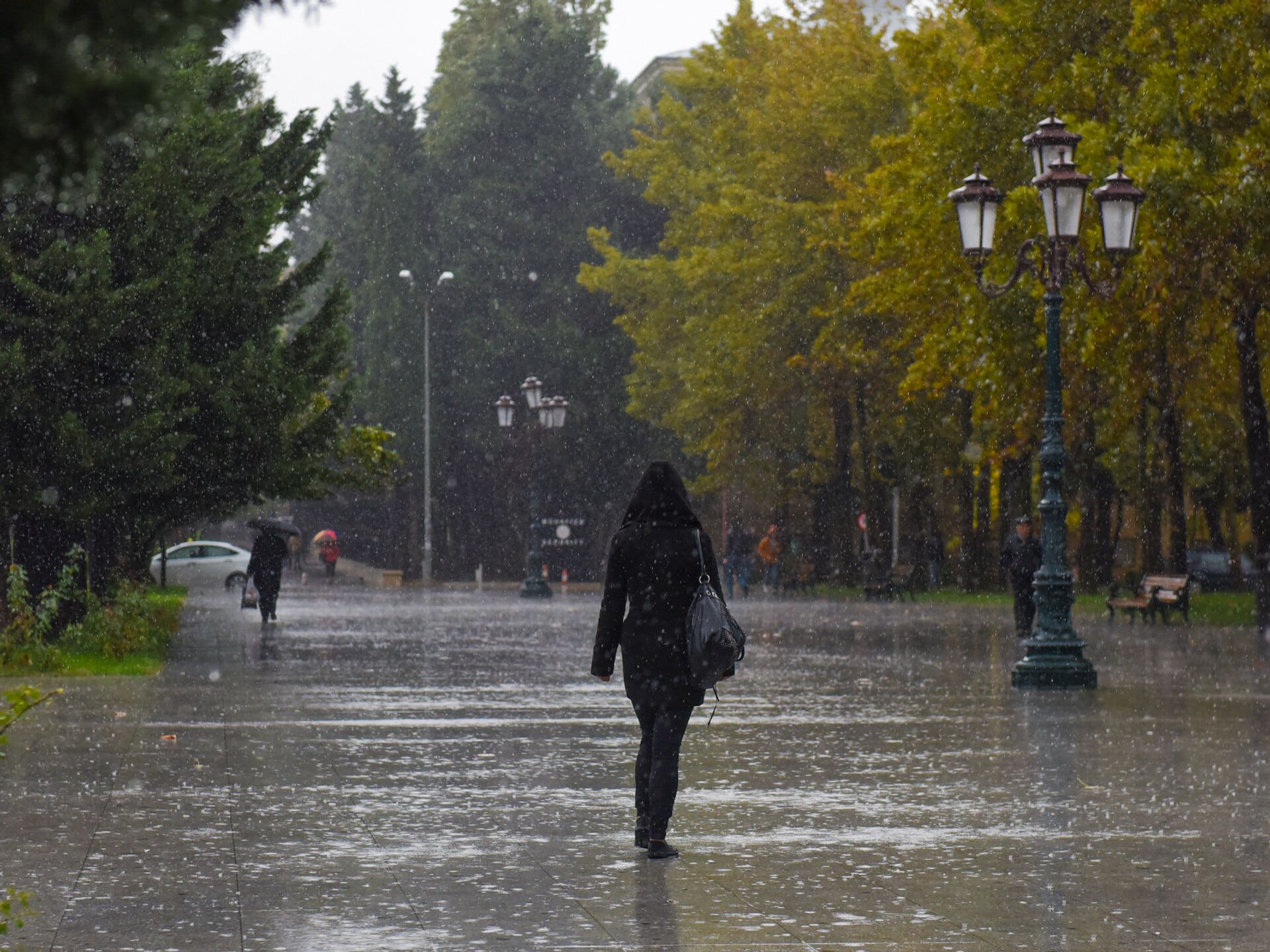 Дождливый Баку