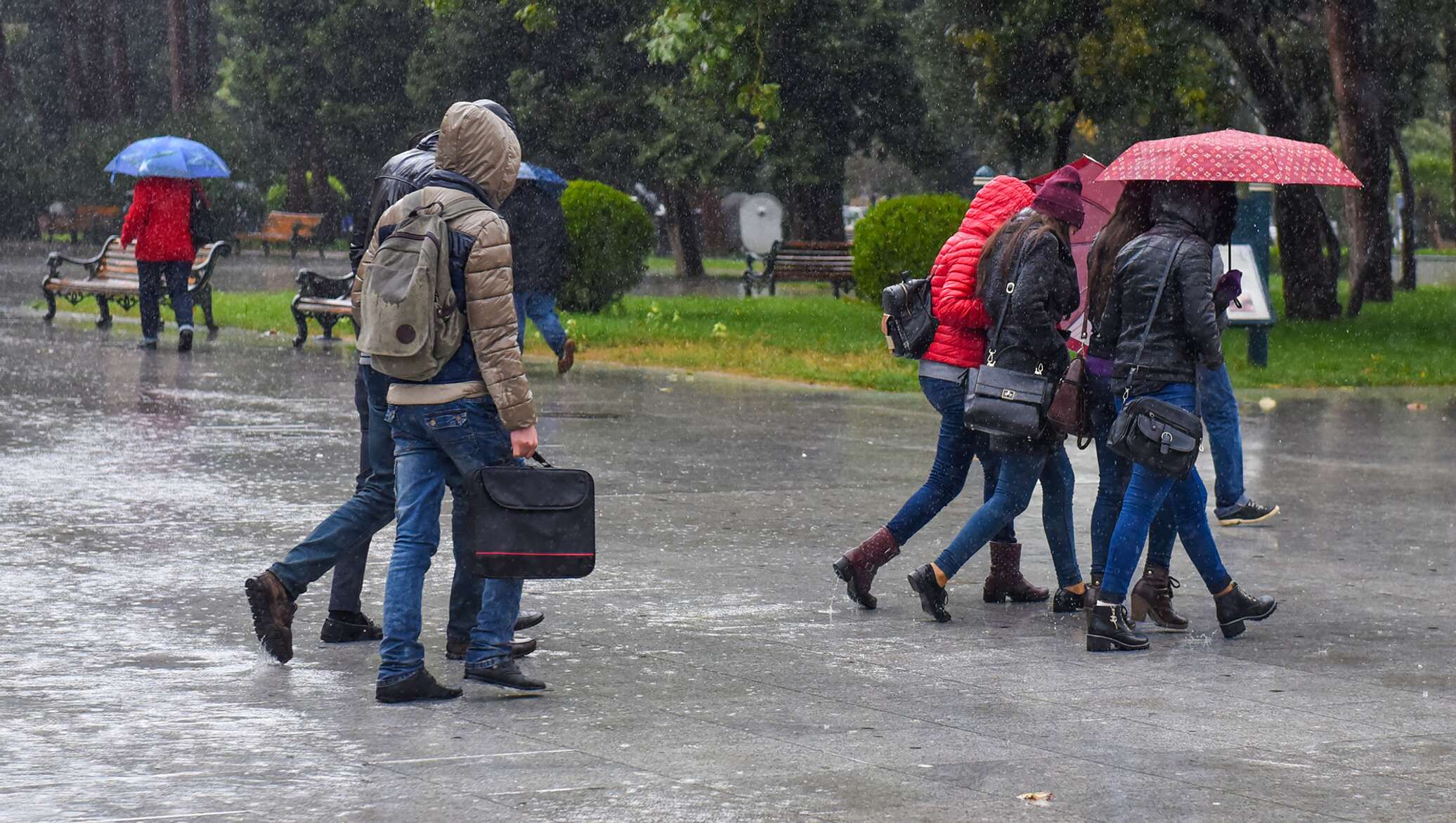 Выходные в азербайджане. Дождь в Азербайджане.