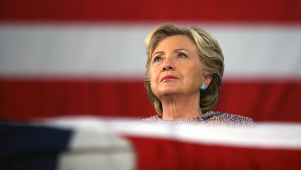 Кандидат в президенты США от Демократической партии Хиллари Клинтон - Sputnik Азербайджан