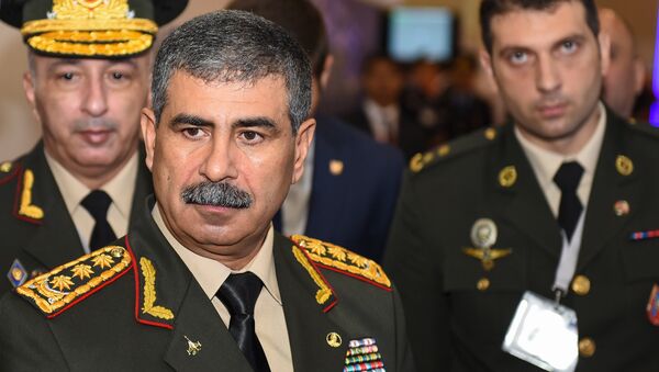 Министр обороны Азербайджана генерал-полковник Закир Гасанов - Sputnik Азербайджан