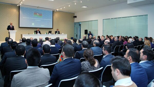 Конференция Ненефтяной экспорт: сегодняшние вызовы и новые возможности - Sputnik Азербайджан