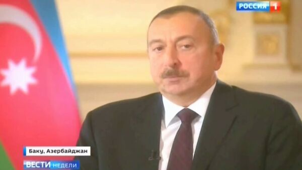 Ильхам Алиев о независимом Азербайджане в Вестях недели - Sputnik Азербайджан