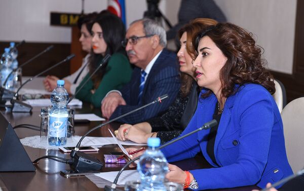 Пресс-конференция, организованная Центром женского консенсуса (ЦЖК) в Международном пресс-центре - Sputnik Азербайджан