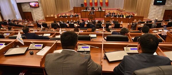 Заседание парламента Кыргызстана, архивное фото - Sputnik Азербайджан
