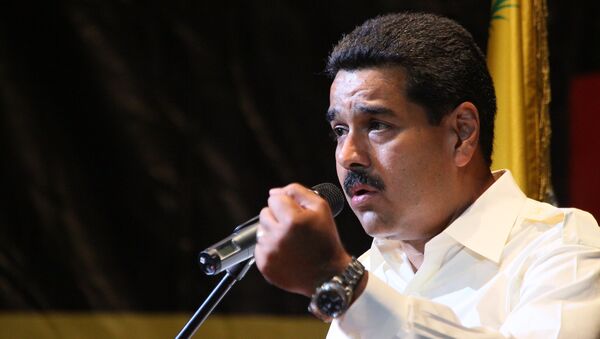 Venesuela prezidenti Nikolas Maduro - Sputnik Azərbaycan