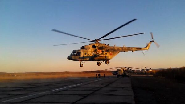 Вылеты боевых вертолетов. Видео Минобороны ко Дню армейской авиации - Sputnik Азербайджан