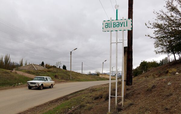 Деревня Алибейли – наиболее близкий к линии соприкосновения с противником населенный пункт Азербайджана - Sputnik Азербайджан