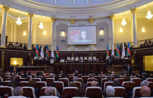 Открытие второго азербайджанского фестиваля науки - Sputnik Азербайджан