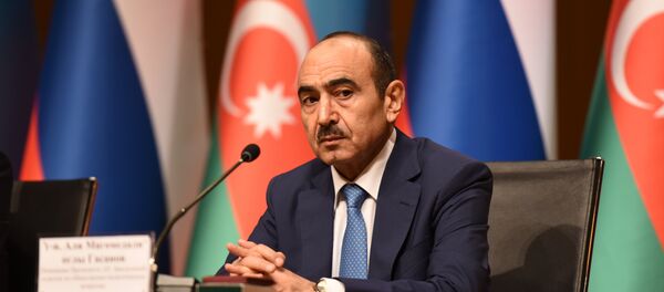 Помощник президента Азербайджана по общественно-политическим вопросам Али Гасанов Помощник президента Азербайджана по общественно-политическим вопросам Али Гасанов - Sputnik Азербайджан