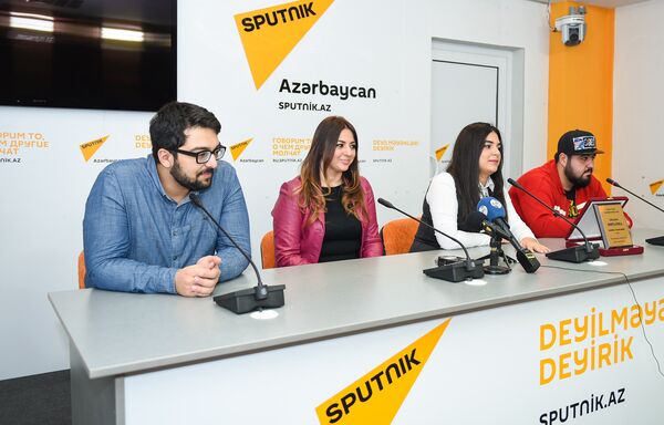 Пресс-конференция на тему Подведение итогов Бакинского Международного джаз-фестиваля и планы на перспективу - Sputnik Азербайджан