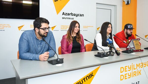 Пресс-конференция на тему Подведение итогов Бакинского Международного джаз-фестиваля и планы на перспективу - Sputnik Азербайджан