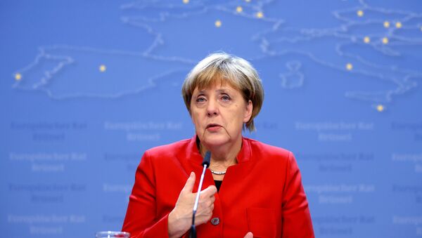 Almaniya kansleri Angela Merkel - Sputnik Azərbaycan