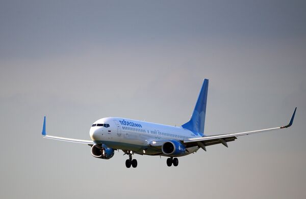 Самолет Boeing 737-800 авиакомпании Победа, фото из архива - Sputnik Азербайджан