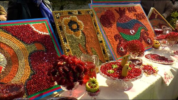 Плод изобилия чествовали в Гёйчайском регионе - Sputnik Азербайджан