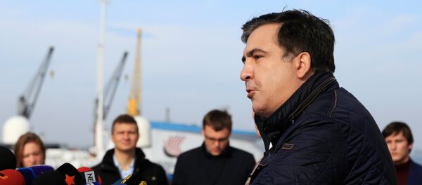 Михаил Саакашвили, архивное фото - Sputnik Азербайджан