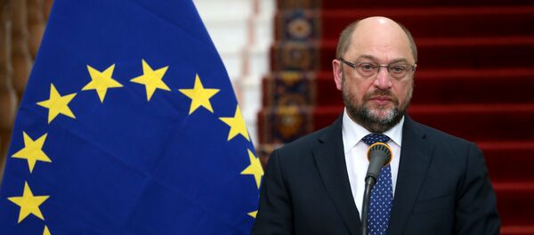 Глава Европарламента Мартин Шульц, фото из архива Глава Европарламента Мартин Шульц, фото из архива - Sputnik Азербайджан