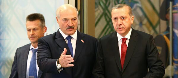 Александр Лукашенко и Реджеп Эрдоган Александр Лукашенко и Реджеп Эрдоган - Sputnik Азербайджан