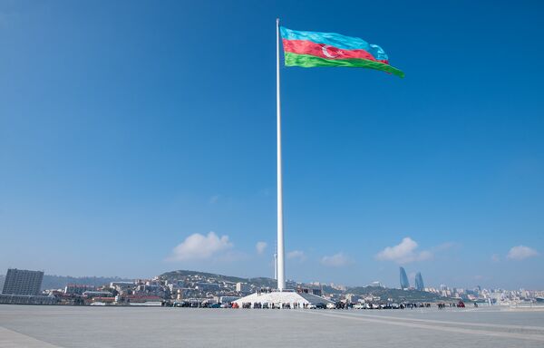 Площадь Государственного флага в Баку Площадь Государственного флага в Баку - Sputnik Азербайджан