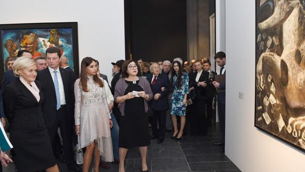 В Москве открылась выставка Созвездие Абшерона. Азербайджанские художники 1960-1980-х годов - Sputnik Азербайджан