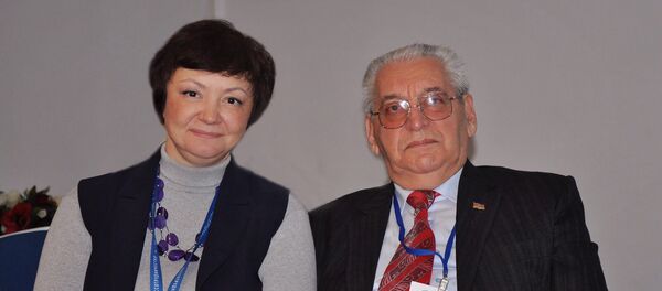 Наталия Красовская и Георгий Заплетин Наталия Красовская и Георгий Заплетин - Sputnik Азербайджан