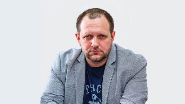 Виталий Арьков - российский политолог, руководитель экспертно-аналитической сети PolitRUS.com - Sputnik Азербайджан