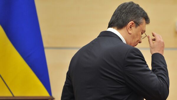 Ukraynanın sabiq prezidenti Viktor Yanukoviçin, arxiv şəkli - Sputnik Azərbaycan